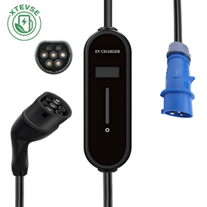 เครื่องชาร์จรถยนต์ไฟฟ้าแบบพกพา ระดับ 2 ขนาด 16A 3.5kW ชนิดที่ 2 GB/T พร้อมจอ LCD ขนาด 1.3 นิ้ว กันน้ำ สำหรับรถยนต์ไฟฟ้า Tesla BYD Seal - Product Image 4