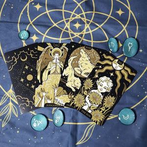 <span class=keywords><strong>La</strong></span> Fábrica Produce Cartas de <span class=keywords><strong>Tarot</strong></span> Personalizadas de Caballero Sacerdote Misterioso con Lámina Dorada y Diversas Artesanías - Product Image 4