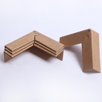 Protection d'angle de verrouillage L protecteur de bord de flexion carton Puzzle-coupe bord protecteur V-board papier Angle pour la Protection de l'emballage