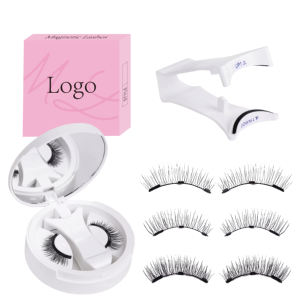 <span class=keywords><strong>Cils</strong></span> magnétiques de marque privée en fibre PBT coréenne 3D populaires <span class=keywords><strong>sans</strong></span> <span class=keywords><strong>Eyeliner</strong></span> ni colle Kit de <span class=keywords><strong>cils</strong></span> magnétiques tout en un - Product Image 1