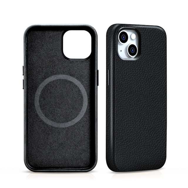 Wholesale Price Leather Phone Cover for iPhone 13 Case Genuine Leather Case for iPhone 14 15 16 17 Pro Max Phone case