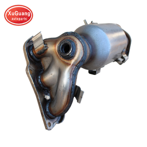 XG-AUTOPARTS New Front <strong>Part</strong> Exhaust Manifold Catalytic Converter Fit for <strong>BYD</strong> <strong>F0</strong> - Product Image 2