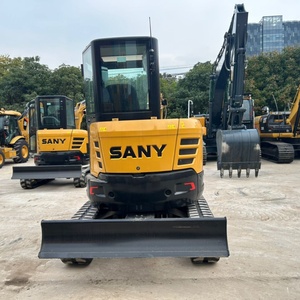 Excavadora Mini SANY SY35u de 3.5 Toneladas, 95% Nueva, Usada, Original de China, con Pala, Excavadora de Cadenas Sany 35U, Máquina Usada en Venta - Product Image 4