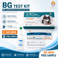 Kit de test rapide d'anticorps Babesia Gibsoni pour chiens BG Canine – Carte de diagnostic vétérinaire – Échantillon gratuit – Haute sensibilité pour usage domestique/clinique