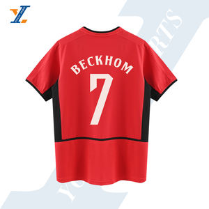 1990s 80s Vintage All Club Camiseta <span class=keywords><strong>de</strong></span> fútbol clásica Milans RAUL GIGGS FABREGAS Retro Thai Quality Japan Team Jersey - Product Image 1