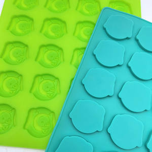 BHD-20 cavidades reutilizables en forma de cerdo 3D, sin BPA, moldes de silicona para Chocolate, caramelo, <span class=keywords><strong>Fondant</strong></span> - Product Image 3