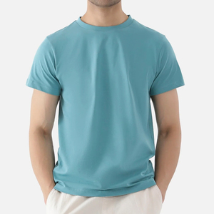 T-shirt homme avec logo personnalisé, best-seller, nouveau style, vêtement d'été, tissu respirant à séchage rapide, t-shirt homme pour tous les jours, en vente - Product Image 1