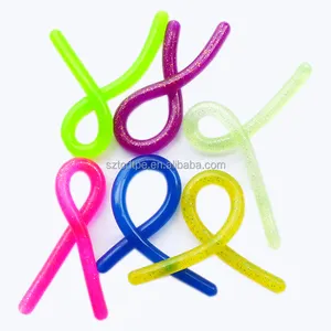 Children's Toys Hot Selling Products TPR Customized Colors Elasticity Stretch Noodles Type