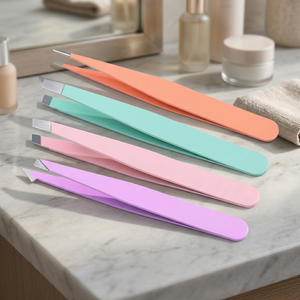 Pinzas de Precisión para Cejas ASAP, Herramienta de Acero Inoxidable para el Cuidado de las Cejas, Pinzas de Precisión para Cejas con Logotipo Personalizado - Product Image 2