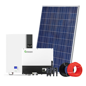 Système solaire hors réseau pour la maison 10-20KW, contrôleur PWM/MPPT lithium-ion, panneaux en silicium polycristallin, garantie de marque de 5 ans - Product Image 4