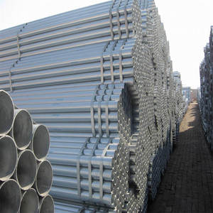 High quality custom best quality pipe pre galvanized <b>steel</b> pipe galvanised tube - Product Image 3