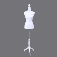 Demi-corps torse velours Mannequin femme factice ABS plastique bras modèles robe forme femmes mode Design Mannequins