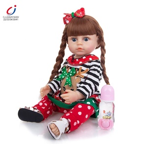 Chengji 55 CM <span class=keywords><strong>Biberon</strong></span> de simulation réaliste en silicone souple mignon pour poupée reborn réaliste pour enfants - Product Image 5