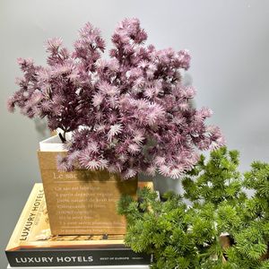 ZUOYI Planta Artificial Pequeño Pinus Cliff Cypress, Rama Bonsai, Pino de Belleza, Carnoso, 35cm - Product Image 1