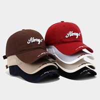 Gorra de Béisbol Personalizada de Alta Calidad con Bordado, Gorra de Béisbol Premium con Parte Superior Suave y Curva Ajustable