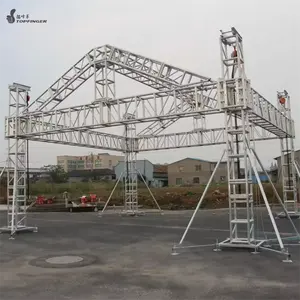 Truss Display Stage Aluminum Lighting Truss Assembly Parts Accessories Customize Length Truss Lift Tower For Sale