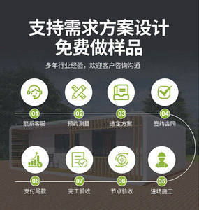 Cross-border construction site dormitory container, living container <b>house</b>, <b>prefab</b> <b>house</b>, folding modular mobile integrated hous - Product Image 1