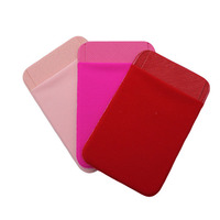 Mini porte-carte de téléphone portable avec bâton extensible motif personnalisable étui d'identité auto-adhésif pochette rabat