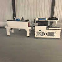 Machine d'emballage automatique à film rétractable POF PE pour boîtes de parfum, avec tunnel de rétraction thermique pour bouteilles