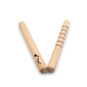 Bâton de percussion Orff en bois pour enfants, instrument éducatif musical, jouet à gratter pour le rythme, vente en gros - Product Image 2