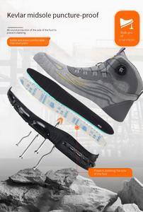 <span class=keywords><strong>Chaussures</strong></span> <span class=keywords><strong>de</strong></span> <span class=keywords><strong>sécurité</strong></span> souples GUYISA personnalisées avec embout en acier conforme aux normes européennes, <span class=keywords><strong>taille</strong></span> 37-<span class=keywords><strong>49</strong></span>, anti-impact, résistantes aux perforations, modèle LB5080 - Product Image 4