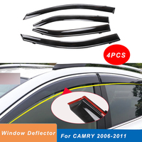 Déflecteur de vent d'injection extérieure automobile pare-soleil pare-soleil pour Toyota CAMRY 2006-2011