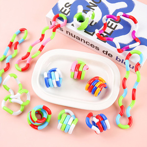 DIY Winding Leisure <b>Stress</b> Relief for Kid Multi-Color Educational Fidget Unisex <b>Toys</b> Twisted Cube Magic Fidget Trick Rope - Product Image 1