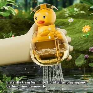Petit canard jaune et <span class=keywords><strong>dinosaure</strong></span> jouets de bain en plastique flottant oeuf de pulvérisation d'<span class=keywords><strong>eau</strong></span> pour enfants bain jouer douche jouets - Product Image 3