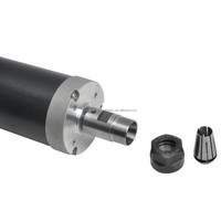DC 500W ER11 refroidissement par Air moteur de broche sans balais 55mm pince avec vis 20-50VDC moteur pas à pas pilote 48VDC 12A alimentation