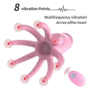 Uzaktan kumanda kalamar yapay penis vibratör 10 modları titreşimli popo fiş Clit nipeller <span class=keywords><strong>Massager</strong></span> masaj Clit stimülatörü saksi oyuncaklar - Product Image 4