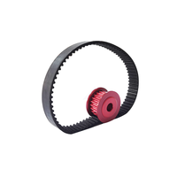 Courroie synchrone GT2 2GT MXL XL L en caoutchouc et fibre de verre de 6 mm, 9 mm, 10 mm de largeur pour imprimante 3D et robotique à jeu de fouloir nul