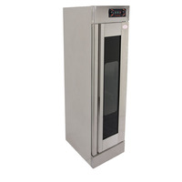 Peralatan Dapur Toko Roti Kabinet Proofer Komersial Mesin Proofer Listrik untuk Adonan Roti Oven Fermentasi Kue Stainless Steel