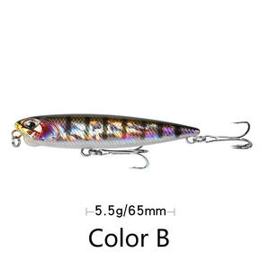 Leurres de pêche <span class=keywords><strong>Realis</strong></span> <span class=keywords><strong>Pencil</strong></span> 65 duo 65mm 5.5g appâts artificiels durs flottants Stickbait Bass truite matériel de pêche - Product Image 5