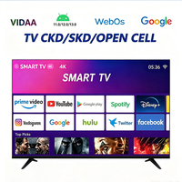 Televisor Inteligente de 75 Pulgadas 4K UHD QLED con Sistema Android TV OS, WiFi + Control por Voz, Proveedores Verificados al por Mayor, Pantalla Grande