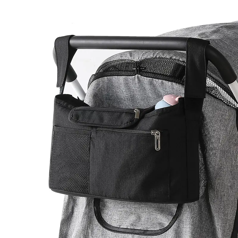 स्टलर बैग बहु-कार्यात्मक बेबी डायपर चलने कला तथ्य सार्वभौमिक सामान ट्रॉली भंडारण बैग माँ के लिए