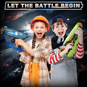 Набор лазерных меток, 2 пистолета, перезаряжаемые со светодиодным дисплеем, стрельба, боевые игры, инфракрасные метки, проектор, игра - Product Image 6