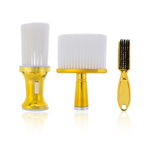 Guangzhou Playboy <b>Hairbrush</b> And Beard Brush <b>Set</b> Gold Nylon Convenient For Hair Salons - Product Image 1
