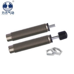 Cylindre de la série Buffer RB0604/RB1006S/RB1007/RB1210/RB2015/RB2725 en laiton nickelé + plastique pour air/eau/huile/gaz - Product Image 4