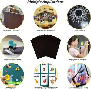 Tùy chỉnh tự dính tấm từ 8x10 5x7 4x6 cao su nam châm <span class=keywords><strong>Sheets</strong></span> đối với tủ lạnh - Product Image 5