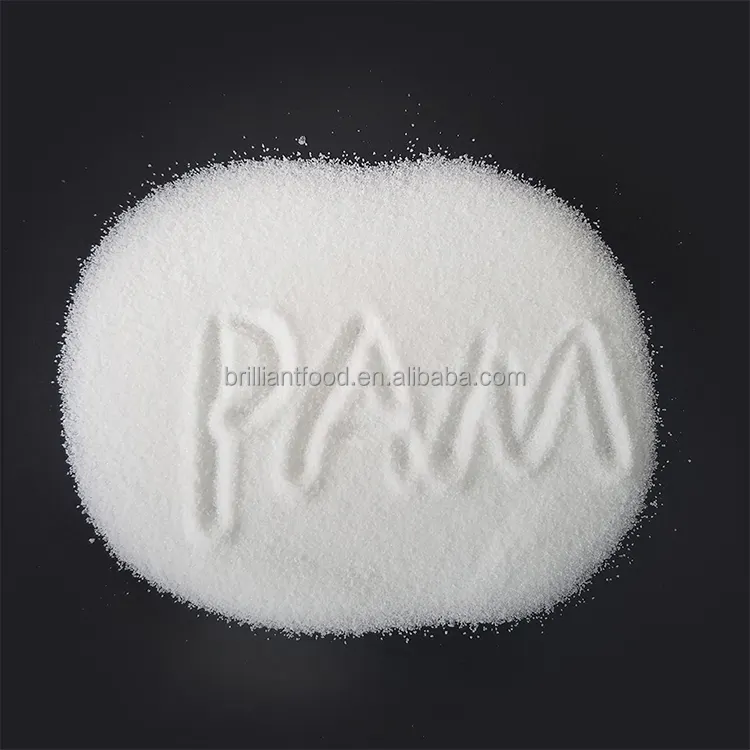 Tingkat industri Flocculant Polyacrylamide PAM kimia untuk perawatan air