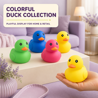 Jouet anti-stress Jumbo Duck Squishy, jouet sensoriel à presser mignon pour garçons et filles