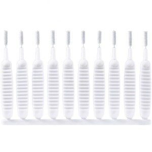 Phone Port Cleaning <b>Brush</b> Set 10Pcs Nylon Bristle For Cell Phone Charging Speaker Hole <b>Dust</b> Removal - Product Image 1