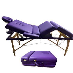 High quality foam portable massage table&bed 4 section on sale