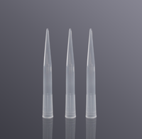 LAB T-01000-R-S Embouts stériles en boîte de 1000 μL, transparents