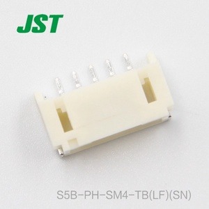 ดั้งเดิม S5B-<span class=keywords><strong>PH</strong></span>-SM4-TB <span class=keywords><strong>JST</strong></span> (LF)(SN) 1Row 5Pin 2MM <span class=keywords><strong>PH</strong></span> 2A 100V Pa UL94V-<span class=keywords><strong>0</strong></span>ธรรมชาติ-25 ℃ ~ + 85 ℃ ลวดเชื่อมต่อกับบอร์ด - Product Image 1