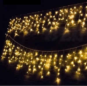 Đồ Trang Trí Cây Thông Giáng Sinh Ngoài Trời Rèm Trắng Ấm Áp Tiệc Cưới Giáng Sinh Đèn Dây Cột Led Thần Tiên Nhiều Màu - Product Image 6