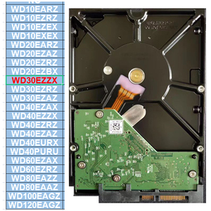 WD30EZZX BLUE 3TB SATA 3.5 HDD 5400Rpm 128MB Cache CMR NoTouch Ramp Load Compatible Acronis Cloning NCQ Windows 11/10/8.1/Linux - Product Image 1