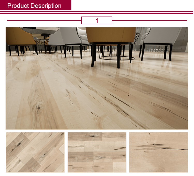 Laminate flooring EIR Surface HDF melamine,anti-scratch,anti-slip board 8mm 12mm