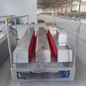 Henger électrique usine hygiène Station botte laveuse chaussures semelle nettoyant automatique <span class=keywords><strong>tourniquet</strong></span> 304 acier inoxydable nettoyage lourd - Product Image 1