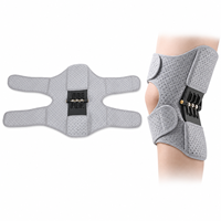 Attelle de soutien du genou exosquelette avec ressort de rebond, conception aile de papillon pour l'aide à la marche, réglable universellement